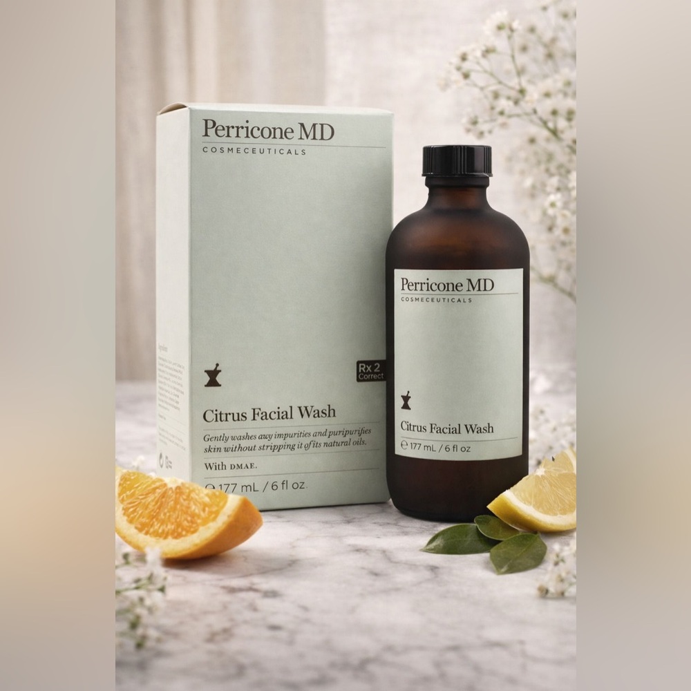 Perricone MD Citrus Facial Wash Cleanser 6 oz – Brightening Vitamin C Cleanser